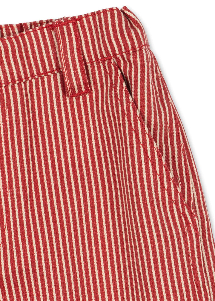 Konges Sløjd - Luc Pants Gots Ks106527 - Milk Rouge Stripe