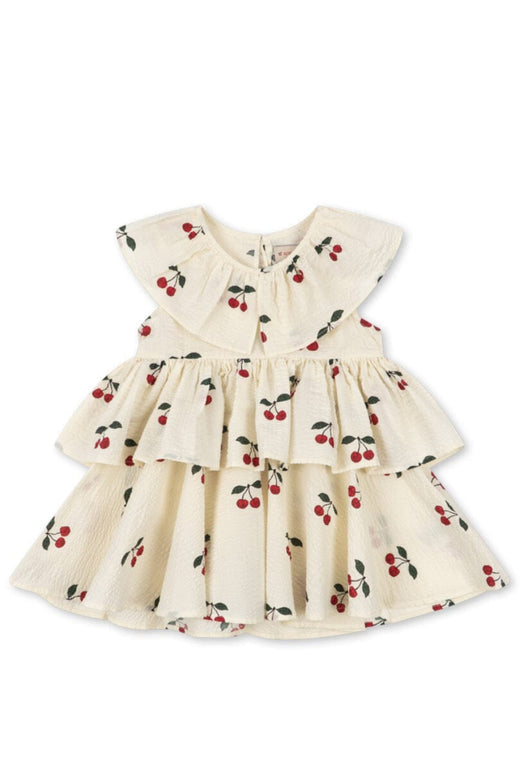 Konges Sløjd - Lunella Dress Gots Ks107616 - Mon Grand Cherry