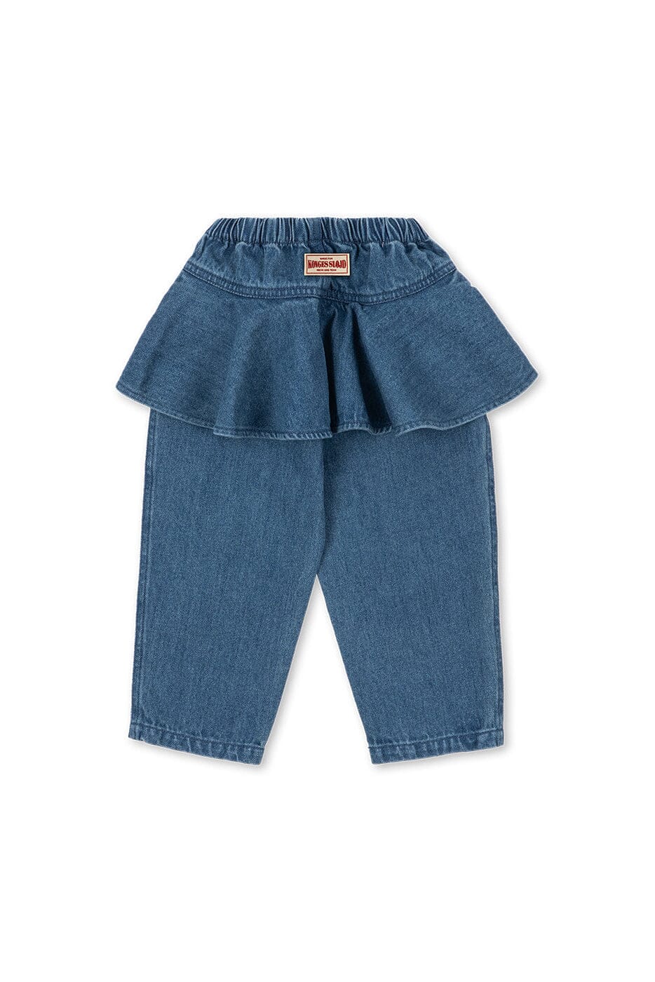 Konges Sløjd - Magot Flounce Pants Gots Ks106538 - Denim Blue Bukser 
