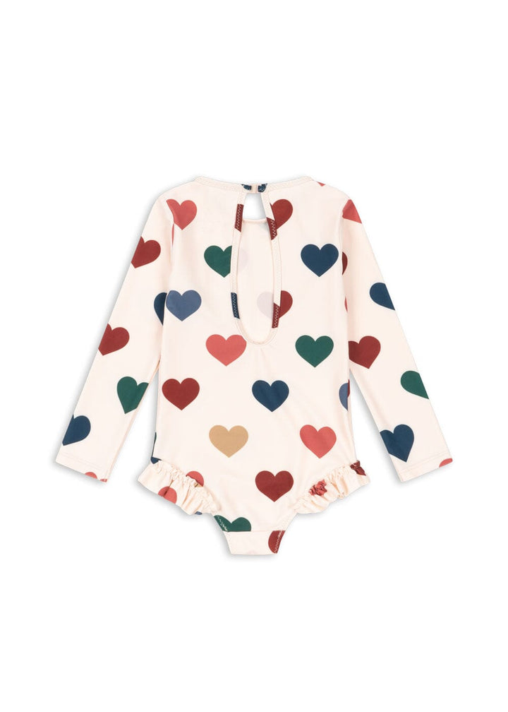Konges Sløjd - Manuca Ls Swimsuit Grs Ks105466 - Bon Coeur Coloré