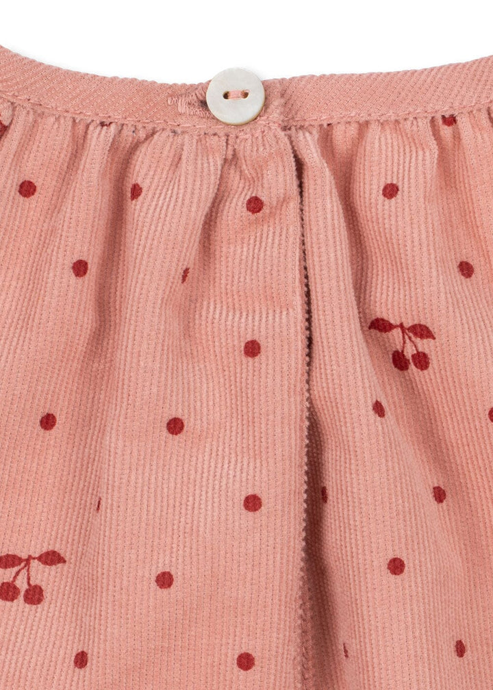 Konges Sløjd - Marlo Dress Gots Ks106146 - Cherry Dot Scarlet