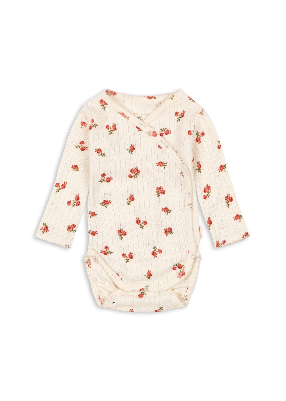 Konges Sløjd - Minnie Newborn Body Gots Ks106561 - Rosa Rouge