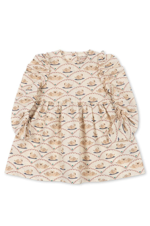 Konges Sløjd - Noel Dress Gots Ks107622 - Swan