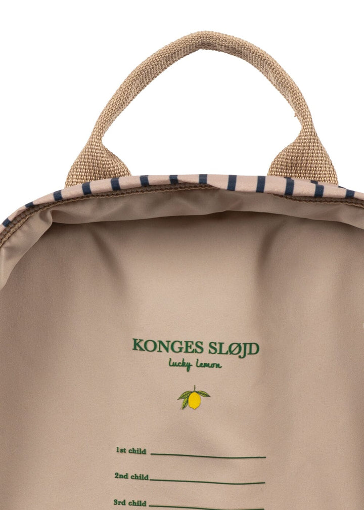 Konges Sløjd - Nohr Mini Backpack Ks105745 - Stripe La Mer Tasker 
