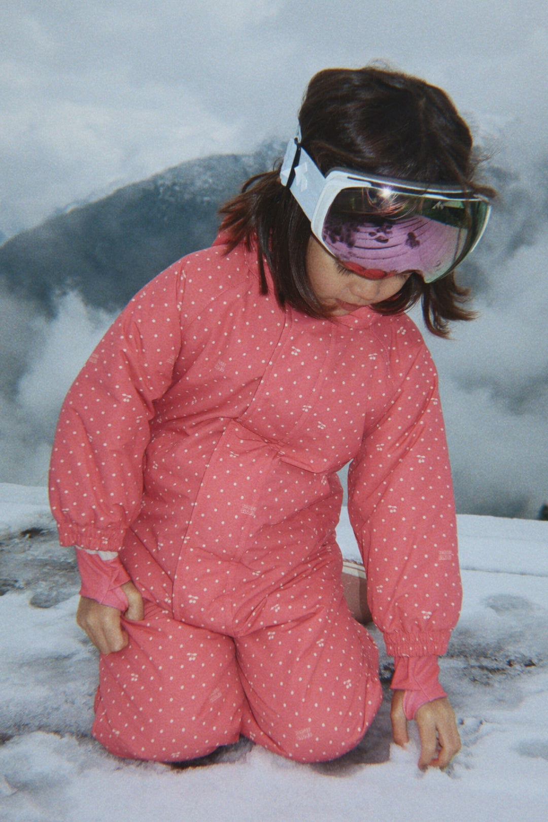 Konges Sløjd - Nohr Snowsuit Print Ks105750 - Cherry Berry Dot Flyverdragter 