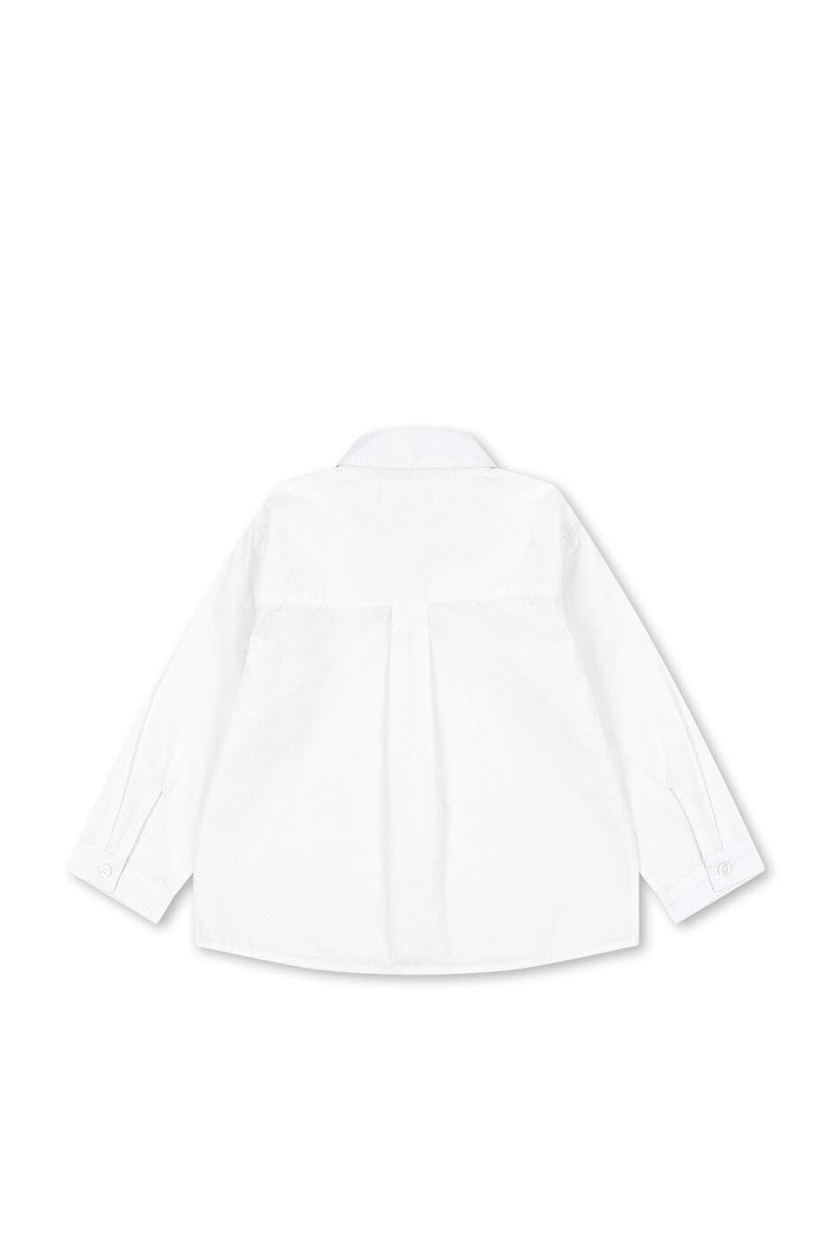 Konges Sløjd - Ray Shirt Gots Ks106583 - Optic White Skjorter 