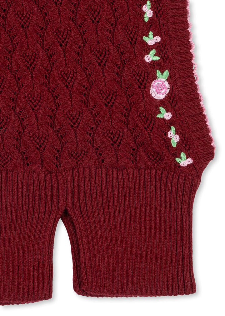 Konges Sløjd - Rosier Balaclava Ks106223 - Pomegranate