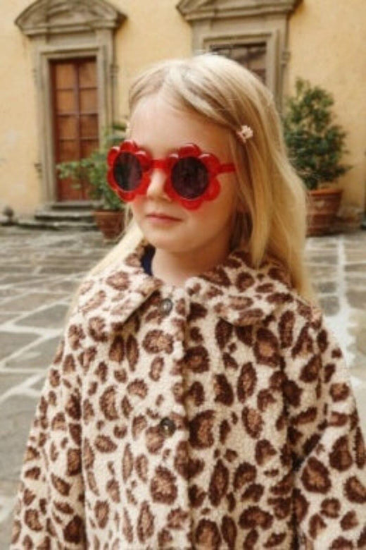 Konges Sløjd - Sunglasses Junior Flower Ks102799 - Red 