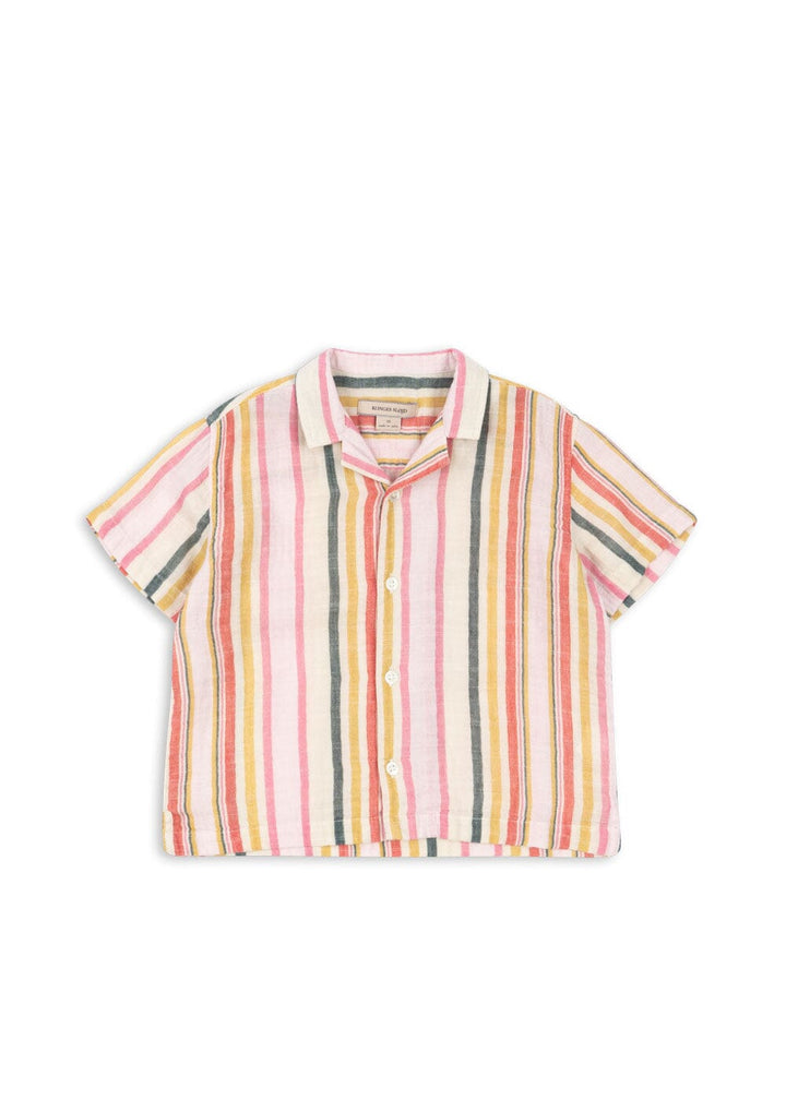 Konges Sløjd - Venice Ss Shirt Gots Ks105572 - Malibu Stripe