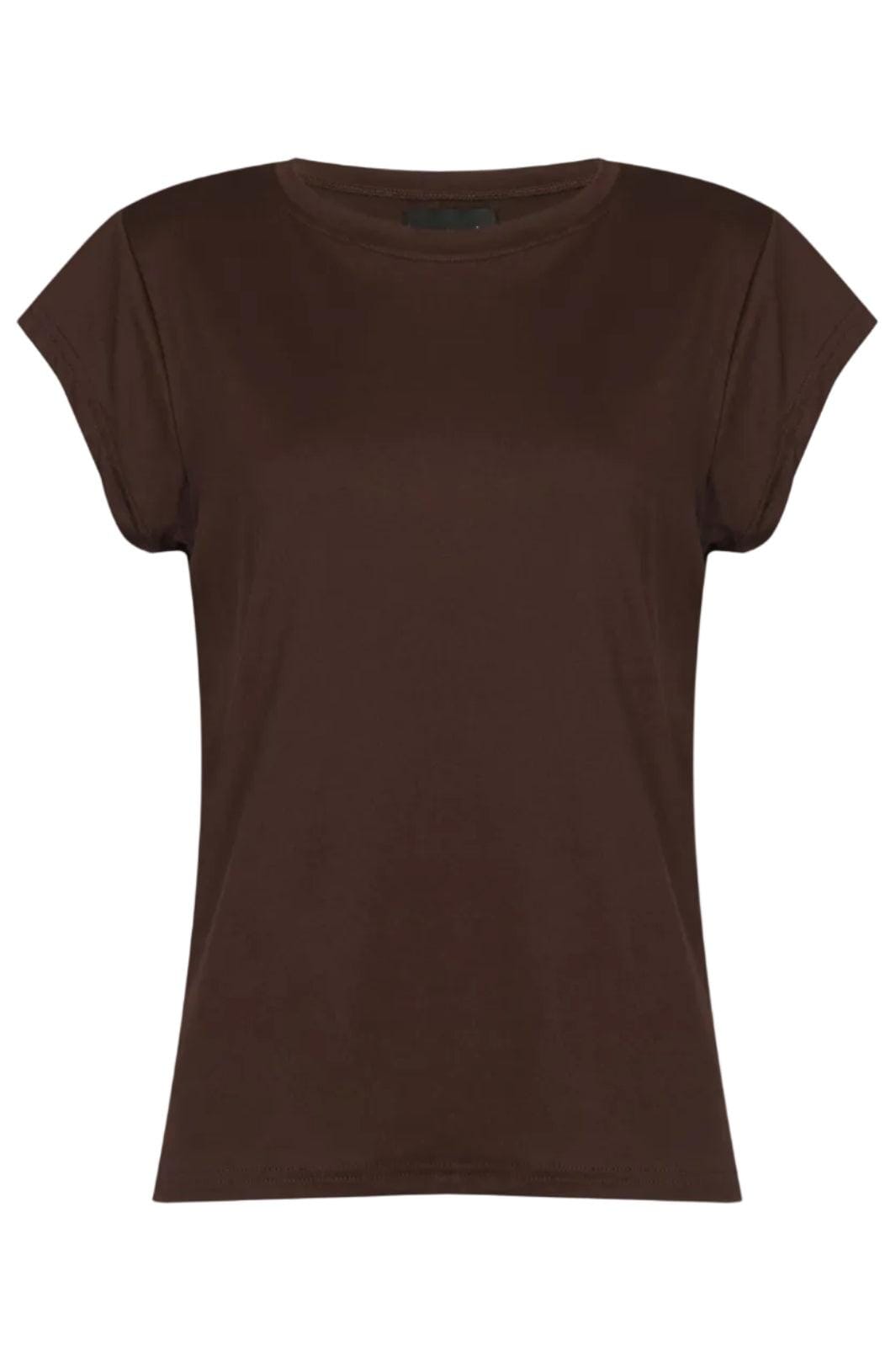 Liberte - Alma-U-Tshirt 9581 - Coffee Bean T-shirts 