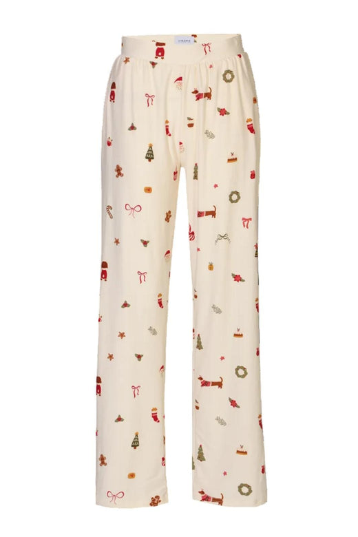 Liberte - Alma-Wide Pants 9564 - Dog Creme Bukser 
