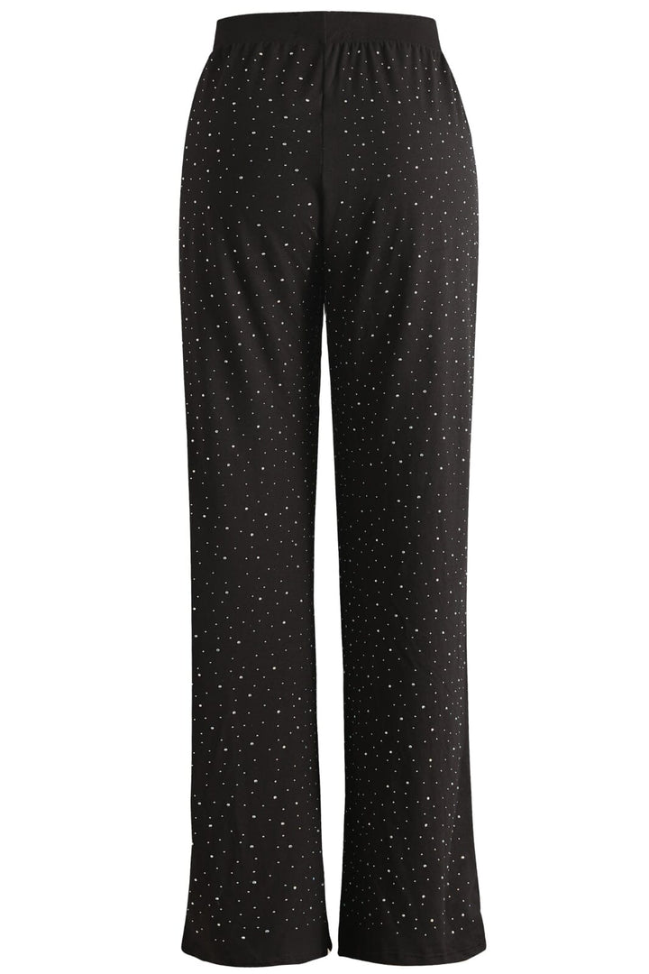 Liberte - Alma-Wide-Pants - Black Simili