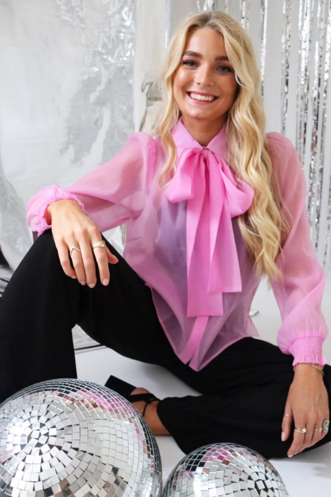 Liberte - Elina-Ls-Blouse - Pink