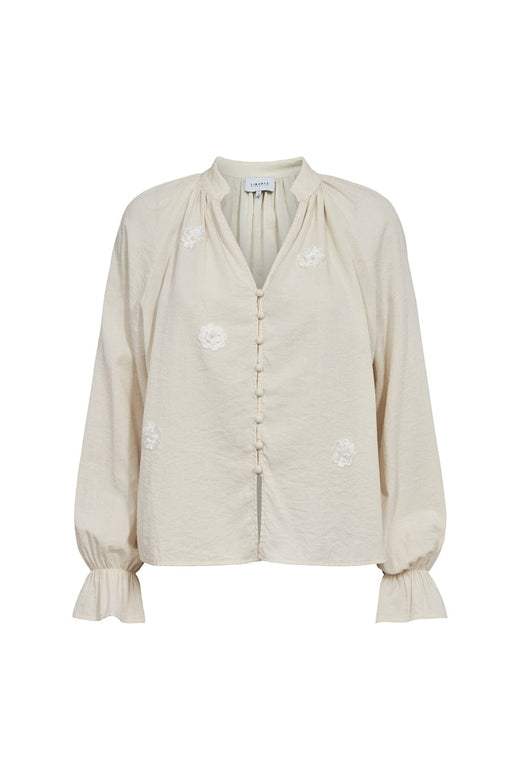 Liberte - Fine Ls Blouse 22364 - Creme