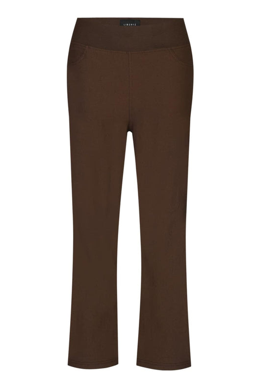 Liberte - Lisa-Pow-Capri 22453 - Dark Brown Leggings 