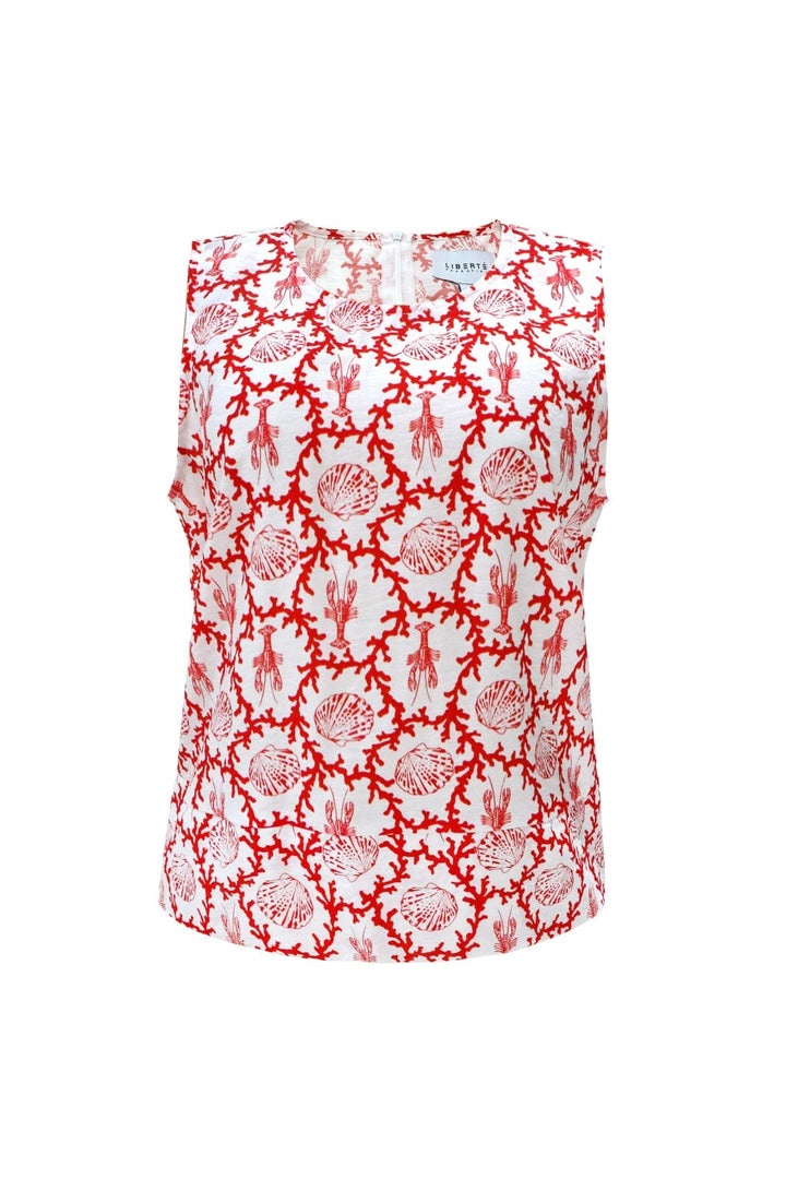 Liberte - Lobbi Top 22403 - Lobster Red