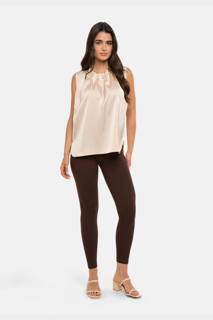 Liberte - Ninna-Rib-Legging 1015 - Coffee Bean
