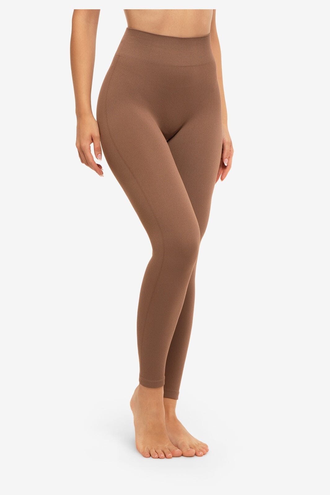 Liberte - Ninna-Rib-Legging 1015 - Deep Taupe