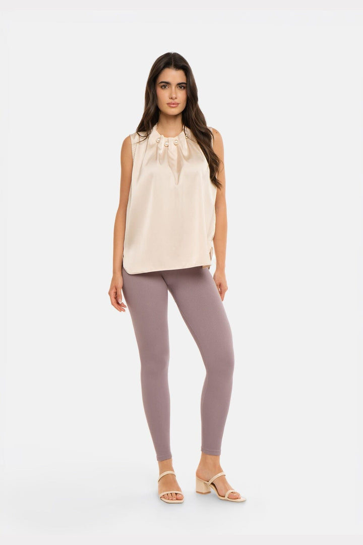 Liberte - Ninna-Rib-Legging 1015 - Pale Mauve