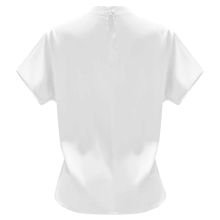 Liberte - Pip Ss Pearl Blouse 22379 - Offwhite Bluser 