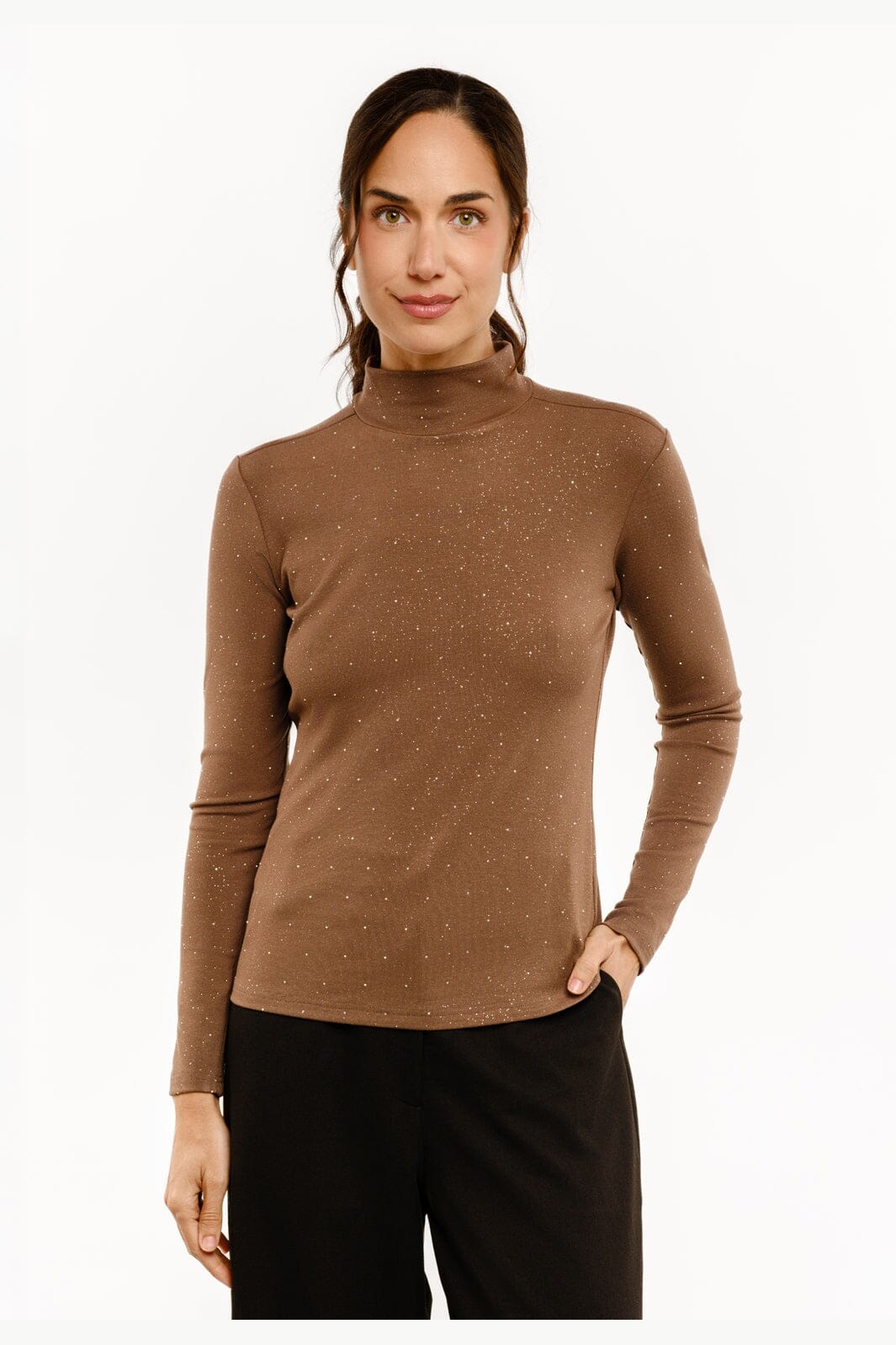 Liberte - Tammi Ls Blouse 22273 - Brown