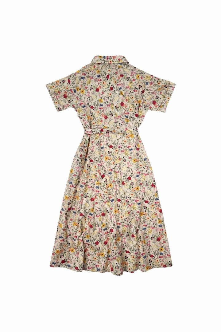 Lollys Laundry - Blakell Midi Dress Ss 26241-3007 - 74 - Flower Print