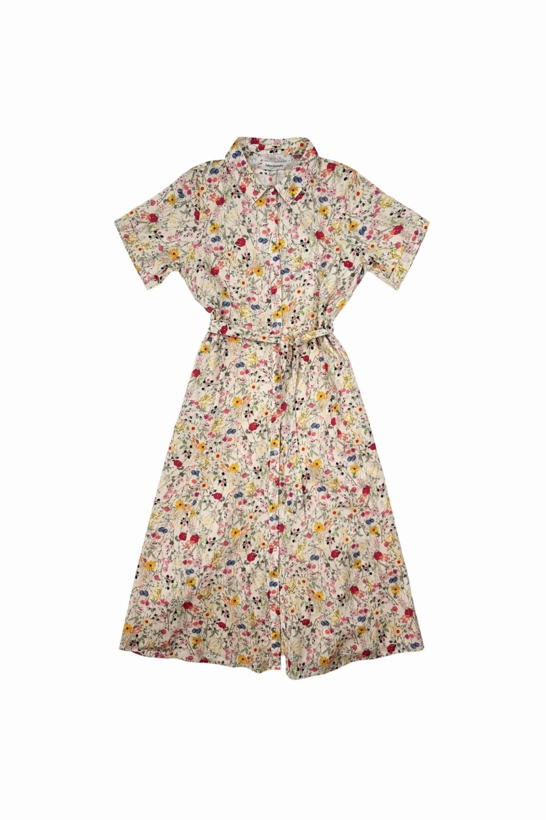 Lollys Laundry - Blakell Midi Dress Ss 26241-3007 - 74 - Flower Print