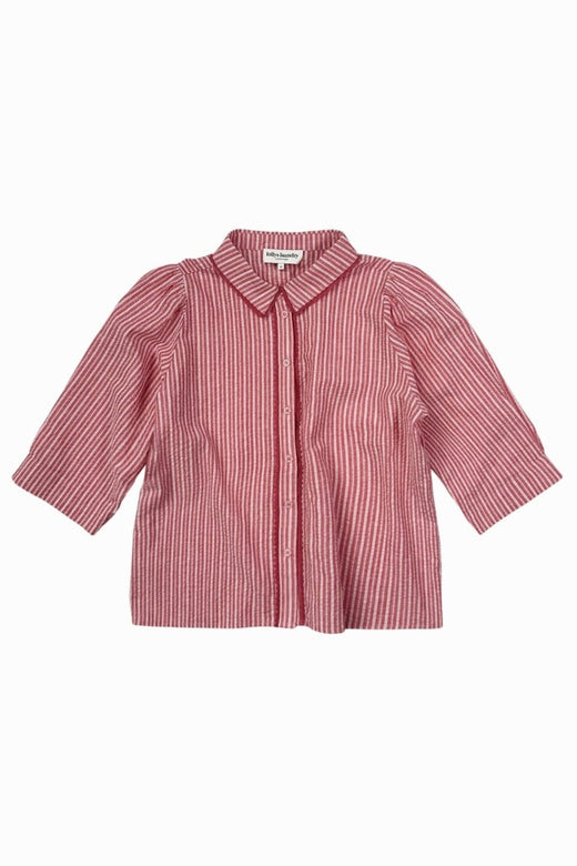 Lollys Laundry - Bonoll Shirt Ss 26271-1029 - 30 - Red