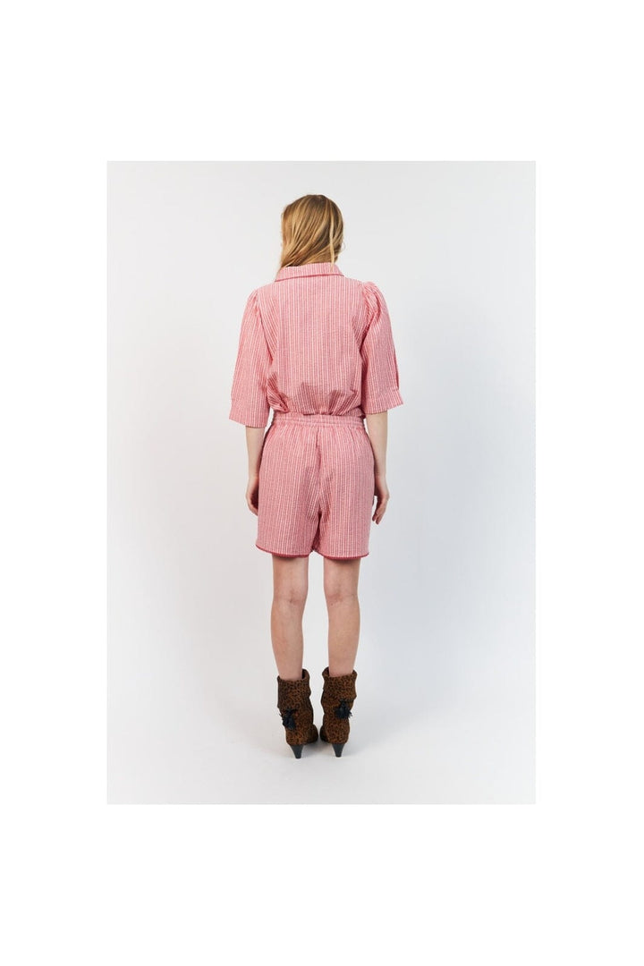 Lollys Laundry - Bonoll Shirt Ss 26271-1029 - 30 - Red