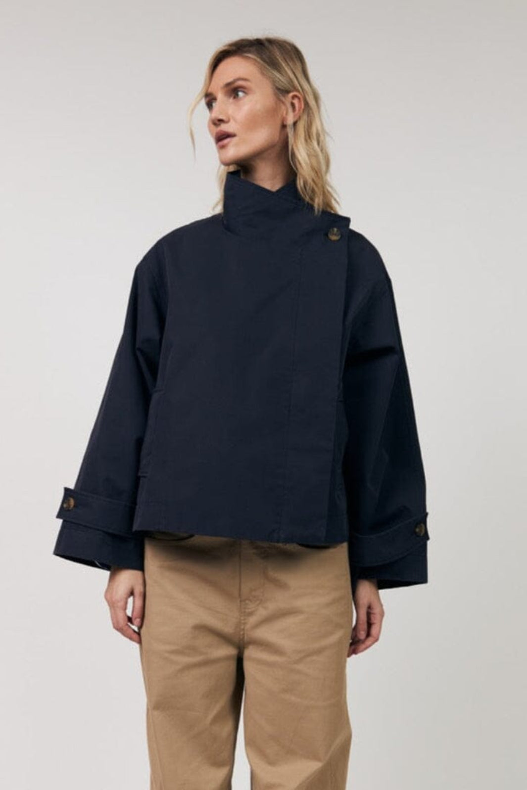 Lollys Laundry - Bulgariall Jacket Ls Ex00002-7000 - 27 Dark Navy Jakker 