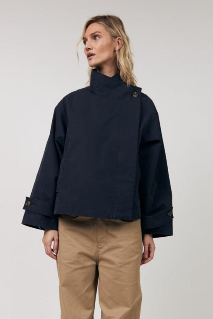 Lollys Laundry - Bulgariall Jacket Ls Ex00002-7000 - 27 Dark Navy Jakker 