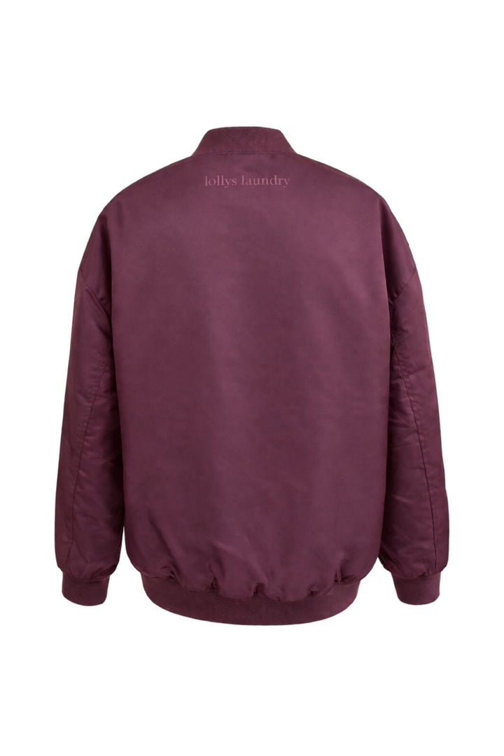 Lollys Laundry - Lilall Bomber Jacket Ls Ovs 26408-7012 - 31 - Bordeaux
