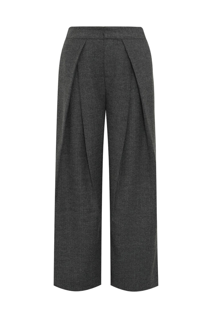 Lollys Laundry - Zolall Pants 26464-2019 - 15 - Dark Grey Melange