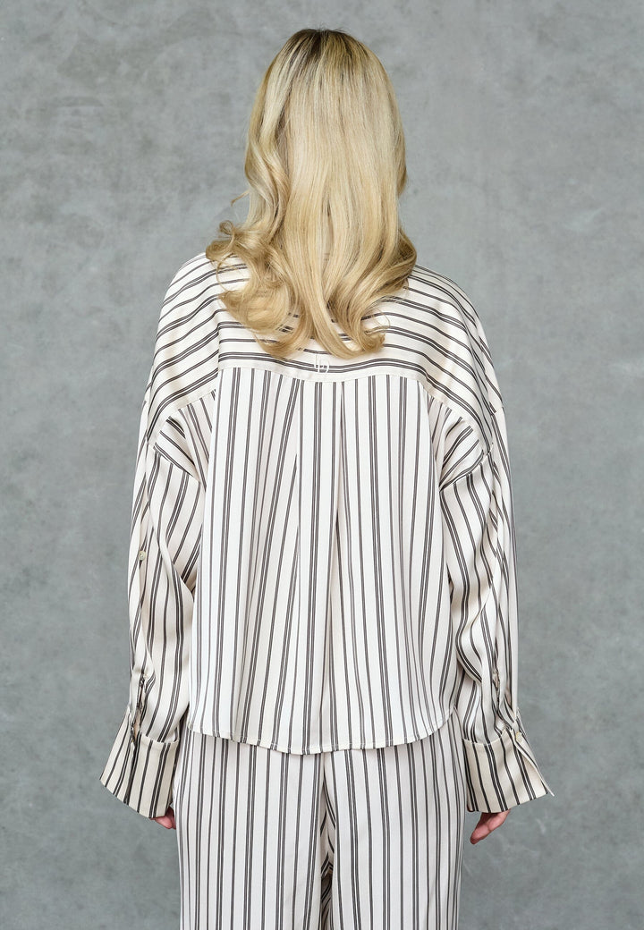Love & Divine - Love1495-5 20145 - 833 - Cream Stripes Skjorter 