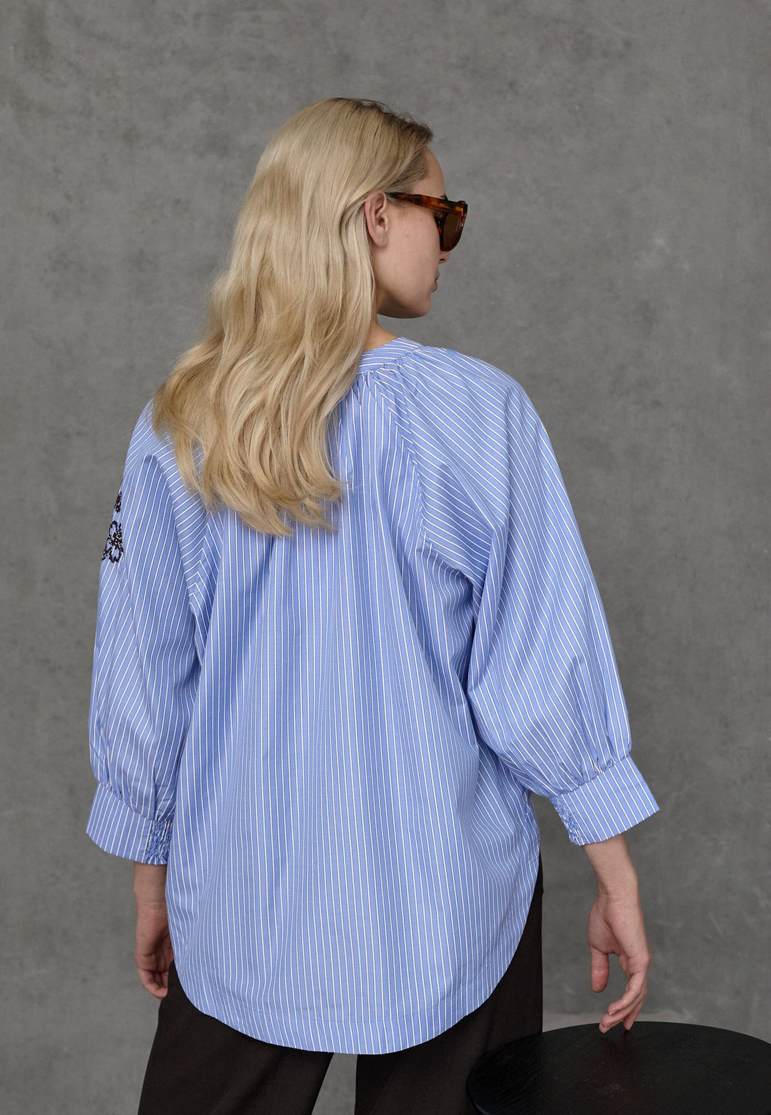 Love & Divine - Love1593-1 20280 - 831 - Blue Stripes Skjorter 