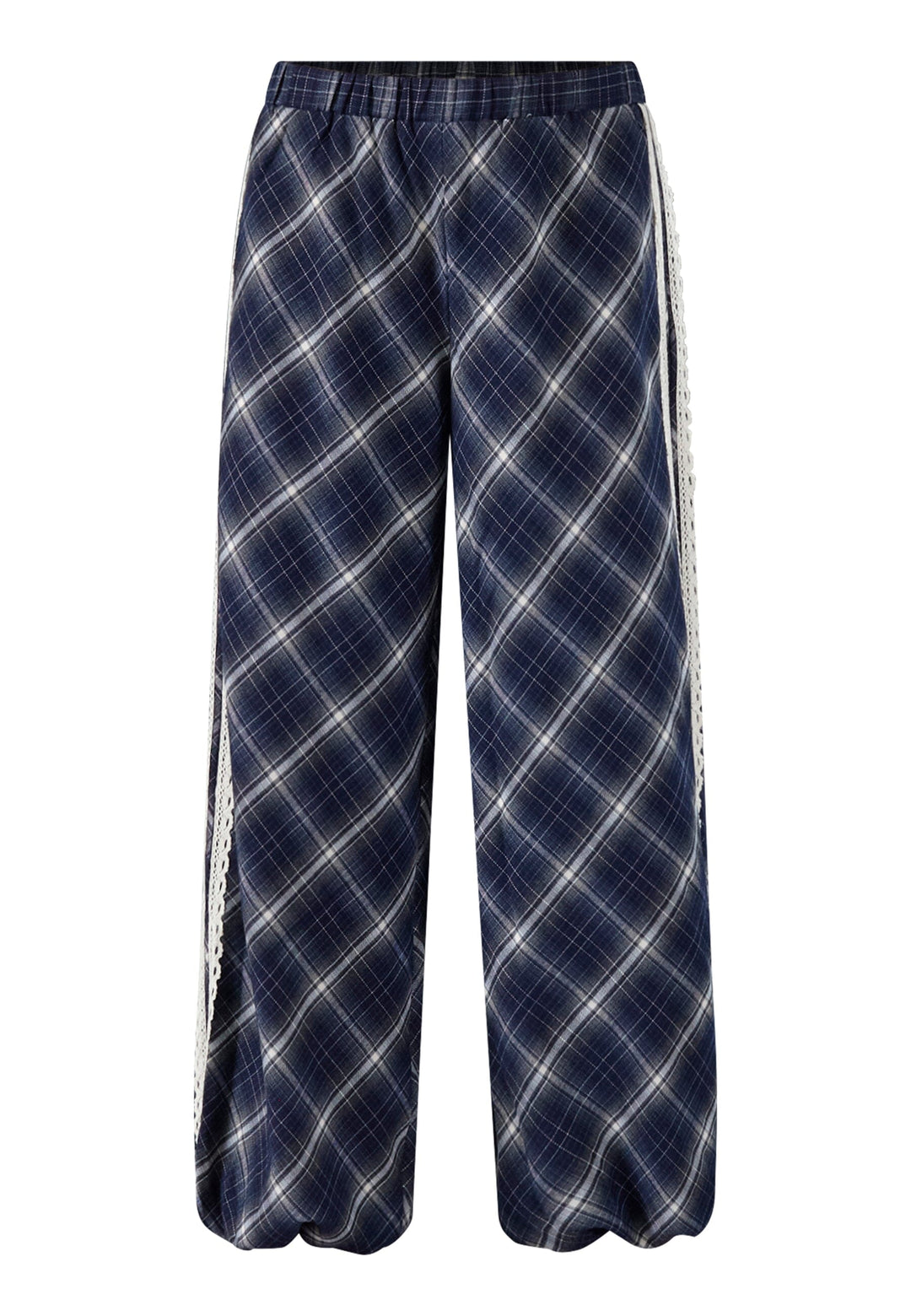 Love & Divine - Love1595-1 20497 - 843 - Navy Check Bukser 