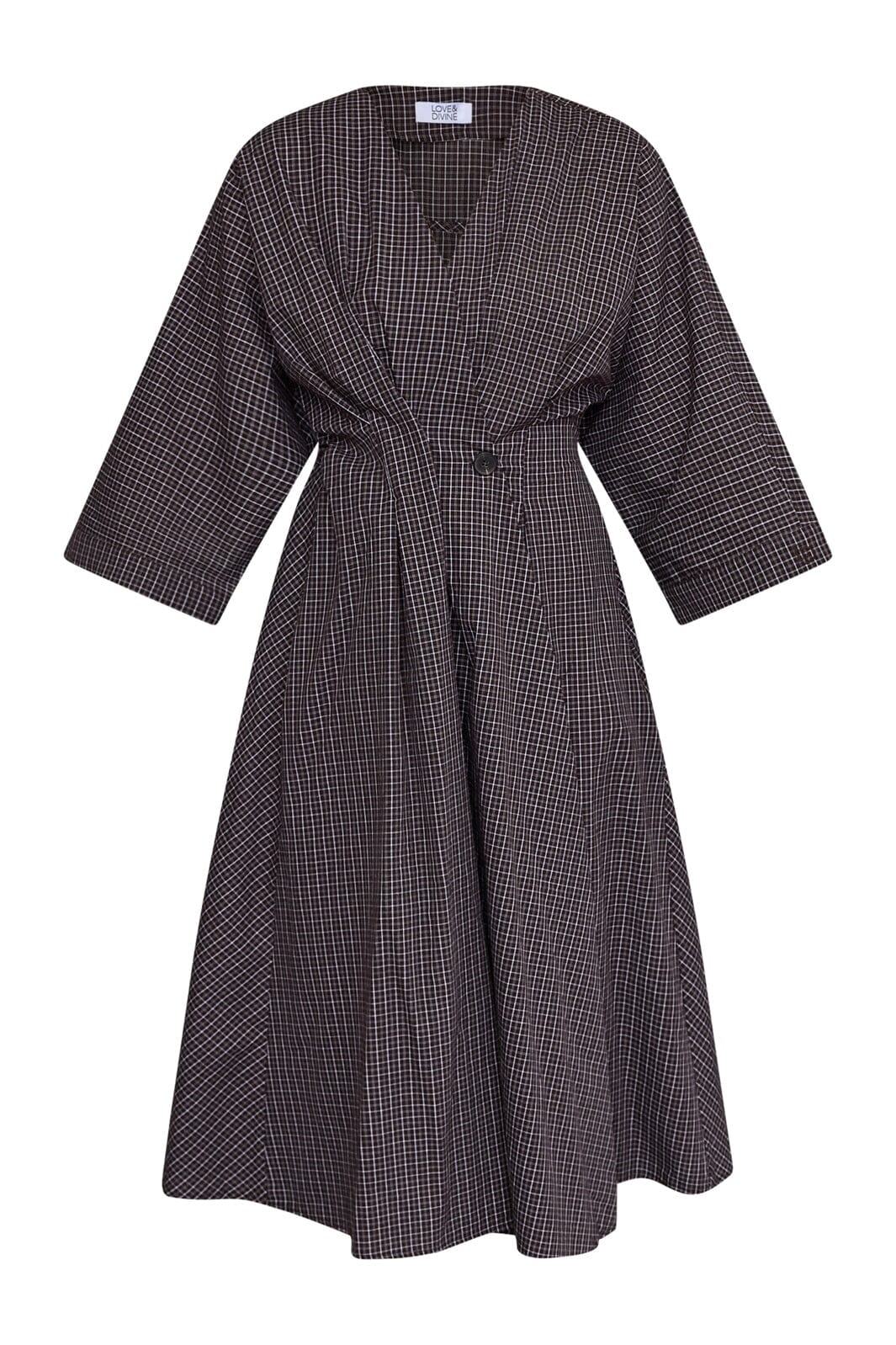 Love & Divine - Love1602-1 20398 - 842 - Brown Check