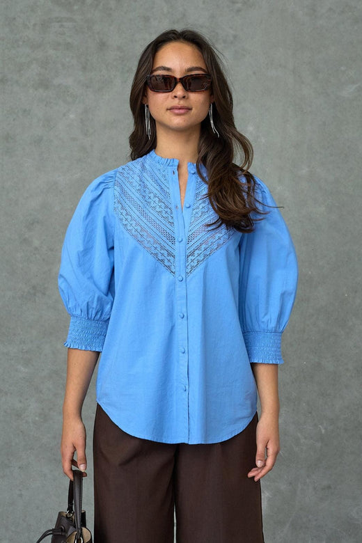 Love & Divine - Love805-2 20008 - 420 - Blue Dream Skjorter 