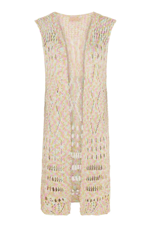 Marta Du Chateau - Knit 477 - Multi Rose Strikbluser 