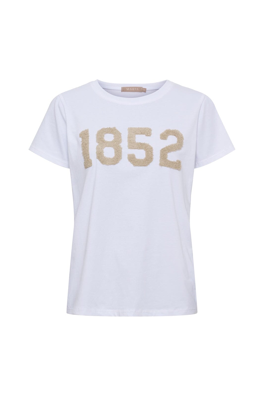 Marta Du Chateau - Mdcalvera Tee 84275-1852 - White/Beige
