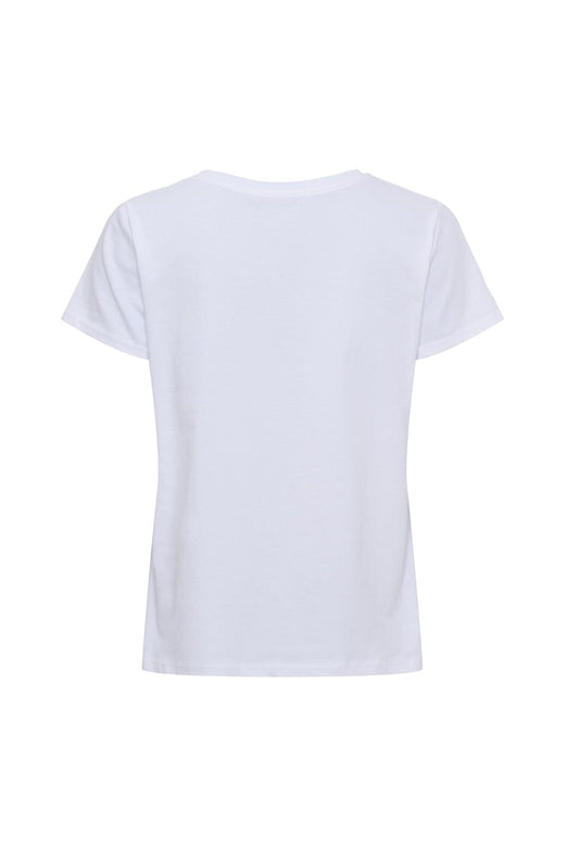 Marta Du Chateau - Mdcalvera Tee 84275-1852 - White/Yellow