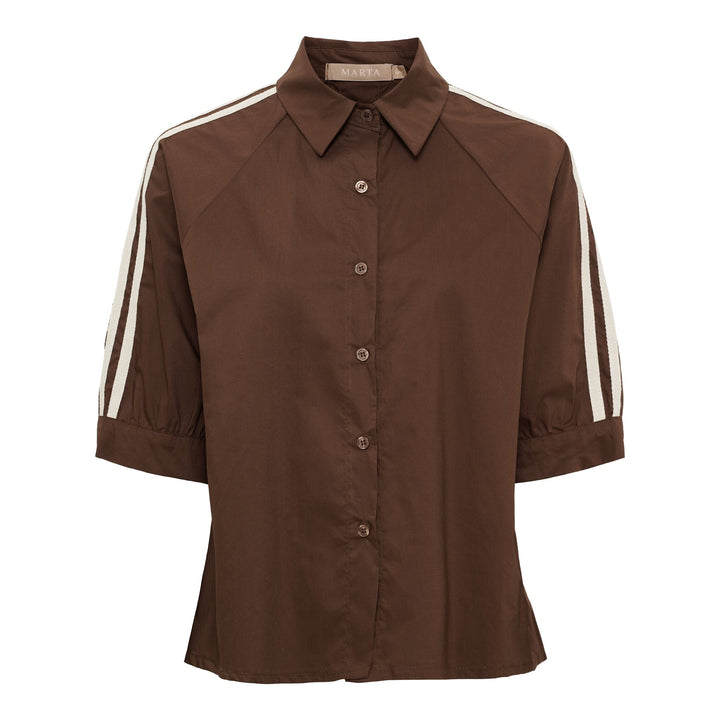 Marta Du Chateau - Mdcbambi Shirt 268819 - Moro/Panna Skjorter 