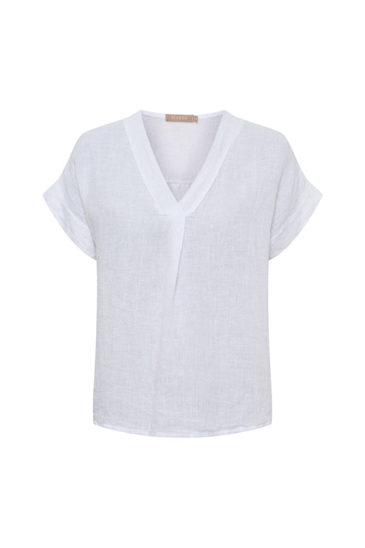 Marta Du Chateau - Mdcbellissima Blouse 86520 - White
