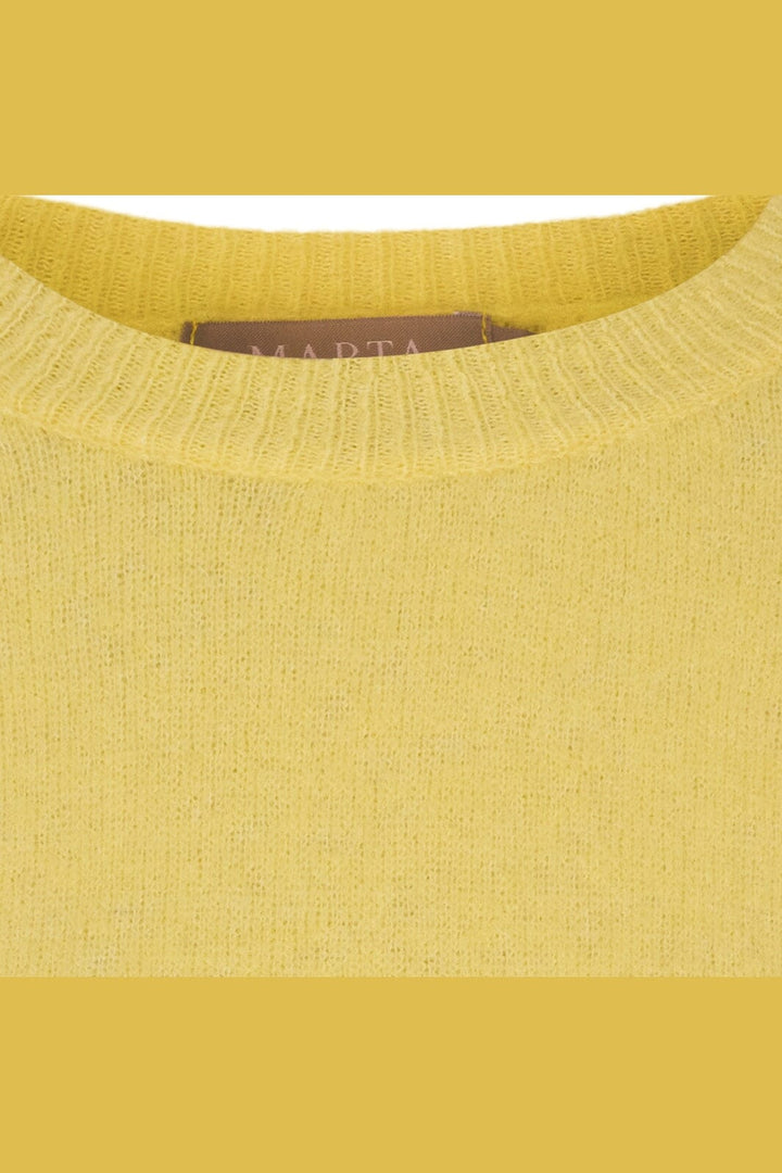 Marta Du Chateau - Mdcbriala Knit KN8129 - Yellow