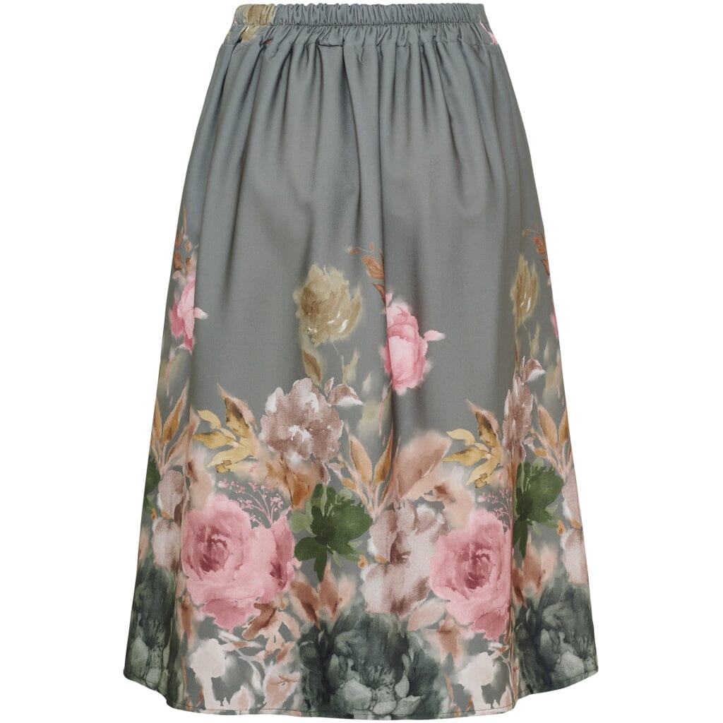 Marta Du Chateau - Mdcdaria Skirt 4911 - Kaki/Military Nederdele 