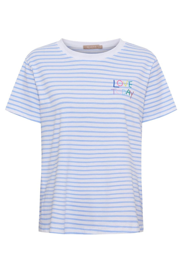 Marta Du Chateau - Mdcfiora Tee 22585 - Celeste