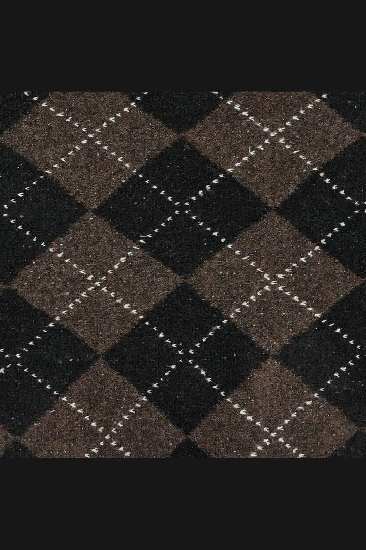 Marta Du Chateau - Mdcgretzel Scarf BA-3446 - Black/Coffee