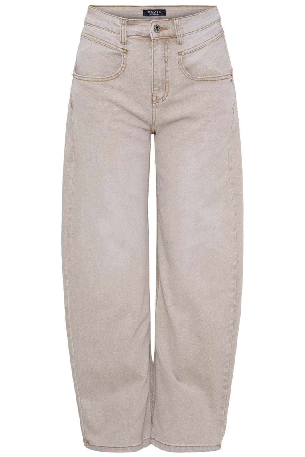 Marta Du Chateau - Mdchelle Jeans MDC236-JP9095 - Mocha Jeans 