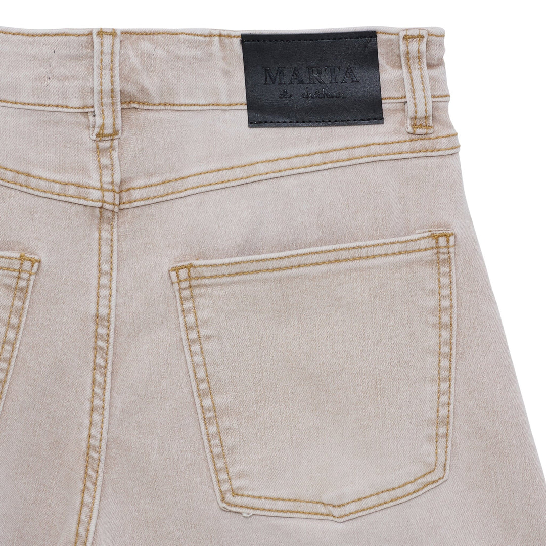 Marta Du Chateau - Mdchelle Jeans MDC236-JP9095 - Mocha Jeans 