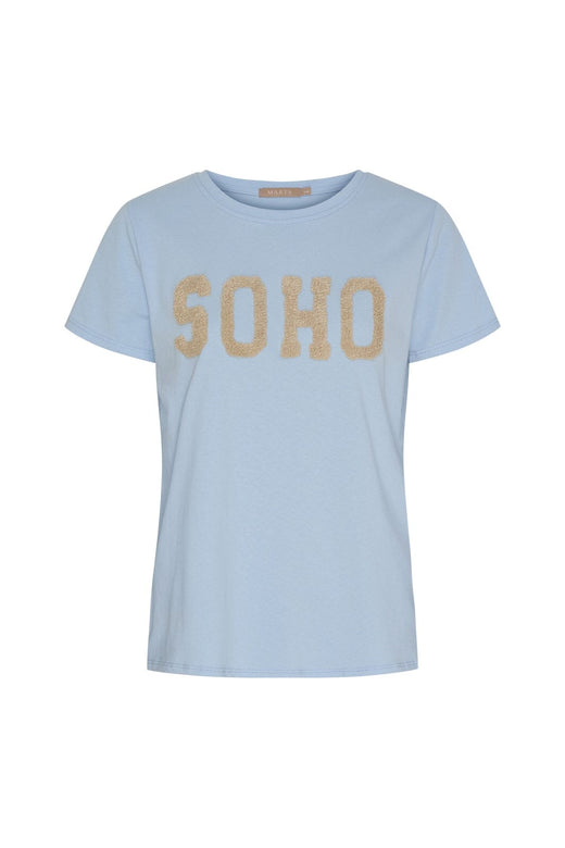 Marta Du Chateau - Mdcherdis Tee 84275 - Celeste Light/Beige